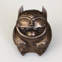 bronze ovok beast sculpture