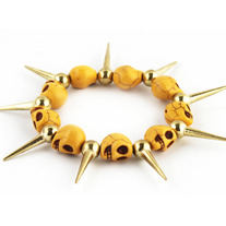 Skulls & Spikes Bracelet