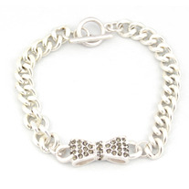 Silver Bow Bracelet