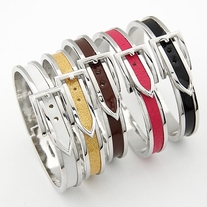 Black belt bangle - Thumbnail 1
