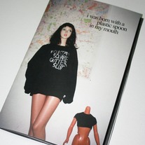 I Was Born With A Plastic Spoon In My Mouth Zine