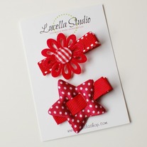 Red Clippie Set