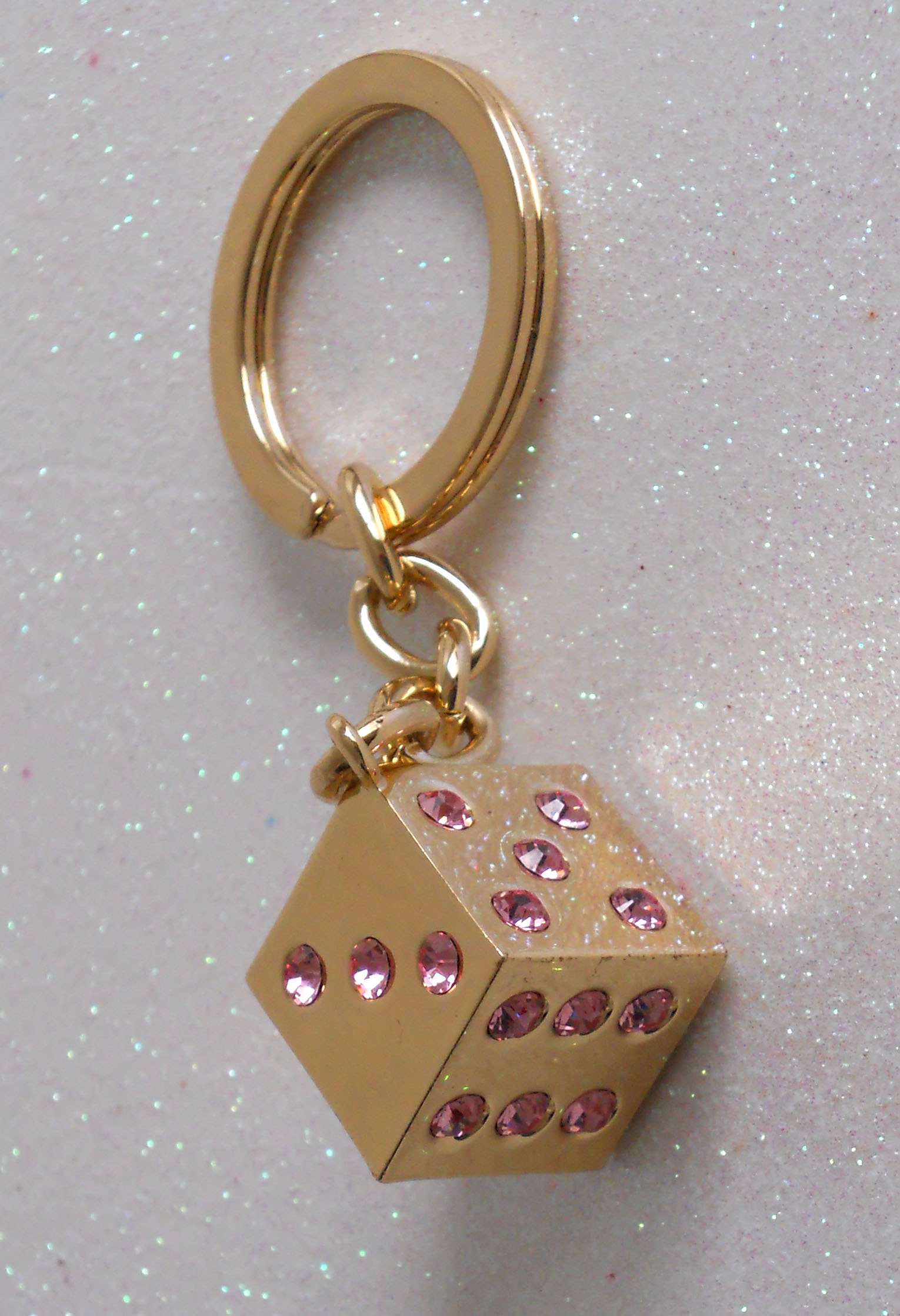 dice keyring