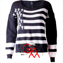 American Cross Knit (Black)