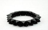 Black Spikes Bracelet