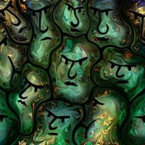 Faces - digital art