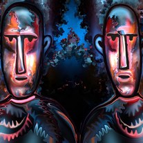 Cowboys - digital art