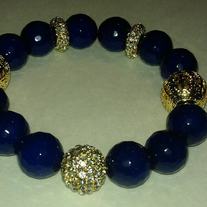 "For the Love of Blue & Gold" Bracelet