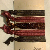 Bronze Beauty - Ribbon hair ties