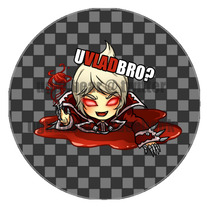 UVLADBRO? Promotion Pin.