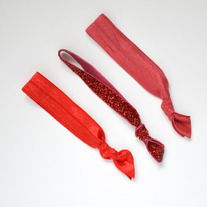The Red Trio - 3 Hair Ties
