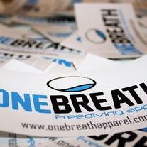 One Breath Logo Stickers