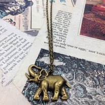 Elephant Necklace 
