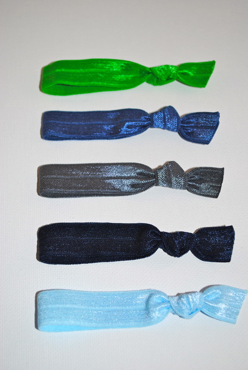 The Amy Set- 5 No-Crease Hair Ties
