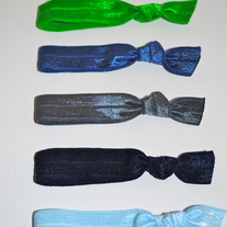 The Amy Set- 5 No-Crease Hair Ties