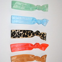 The Elle Set- 5 No-Crease Hair Ties