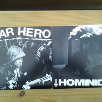WAR HERO / HOMINID split 7"