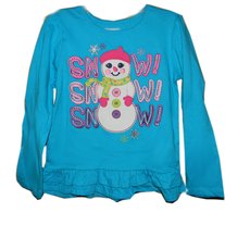 SNOW SNOW SNOW Embroidered Applique Top