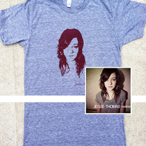 Jesse Thomas SIGNED Hazel EP & T Shirt Package