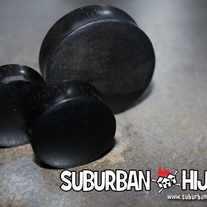 Black Areng Wood Saddle Plugs (1"+)