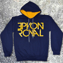 Hometown Pull Over (navy/gold)