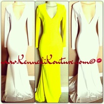 "WHITE NIGHTS" CUSTOM MERMAID DRESS