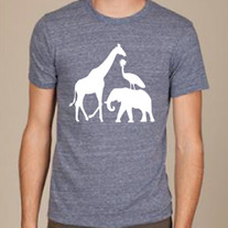 Uganda Wildlife Tee - Men's