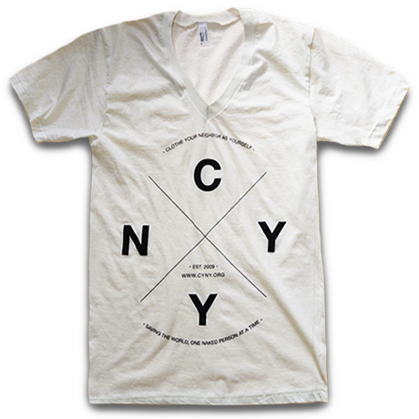 Organic "X" V-Neck