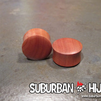 Saba Wood Saddle Plug