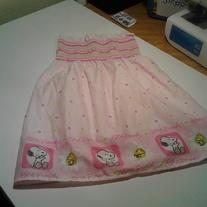 Pink Spring Snoopy Dress 2t-4t