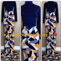 "KALEIDOSCOPE HUG" MERMAID SKIRT
