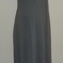Long Gray Dress-Duo Maternity Size Medium