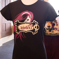 Violet t-shirt