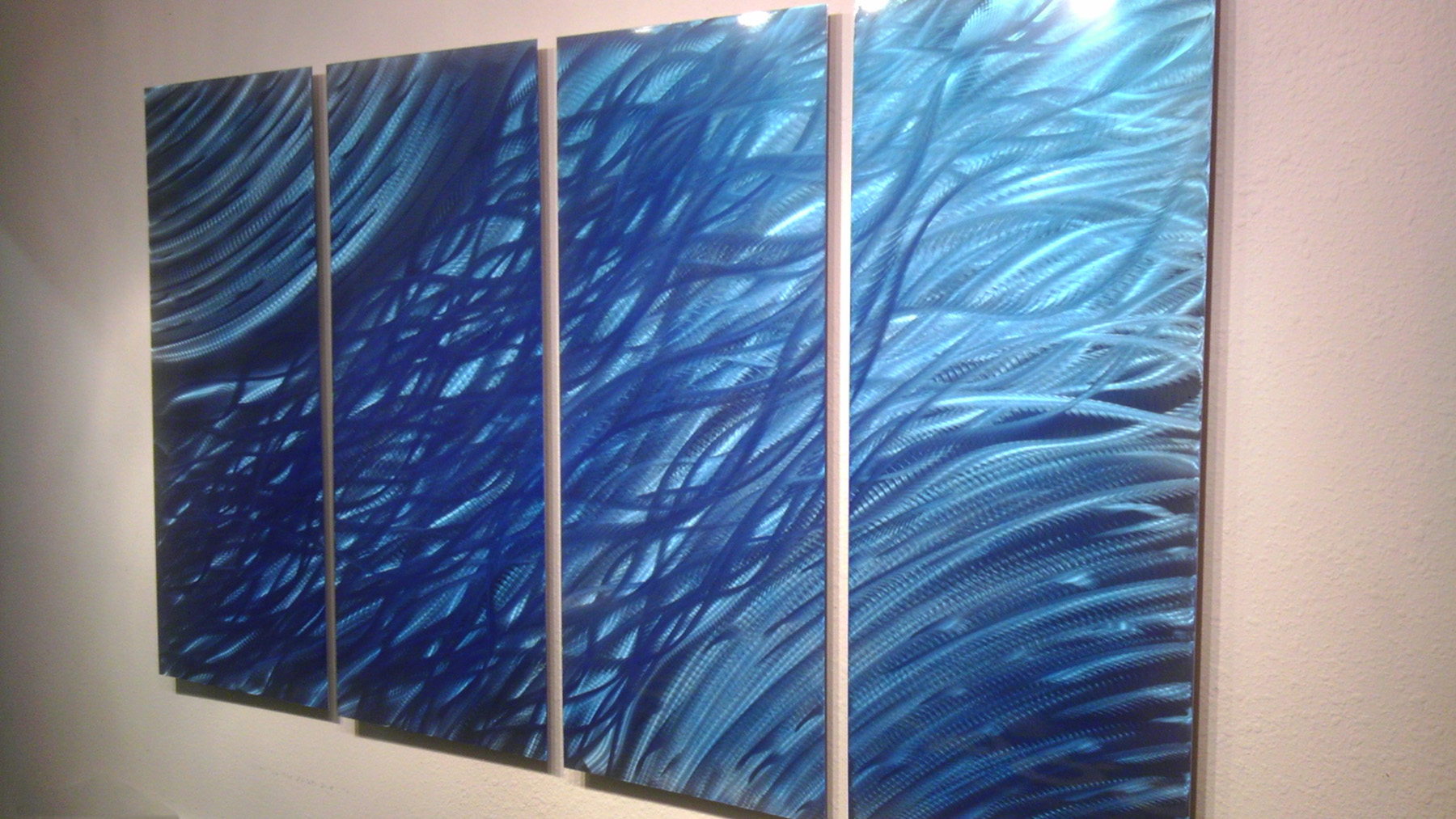 Ocean 36x63 Metal Wall Art Abstract Sculpture Painting Modern Decor · Inspiring Art Gallery