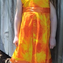 Orange Avery Dress