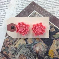 Large Flower Earrings *Available in other colors