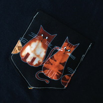 Meow Tank Top in Black