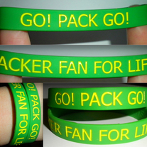 Packer Fan For Life Bracelet