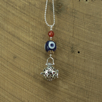 Moroccan Cage with Carnelian Baby Belly Bell™