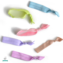 Pastel Pretties Hair Tie Set - Set of 6
