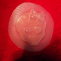 Girly skull resin mould