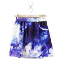 Galaxy Print skirt