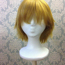 Short Golden Blonde Wig