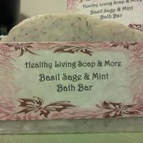Basil Sage & Mint Moisturizing Bath Bar