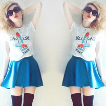 Bel Air Babe Lipstick T Shirt