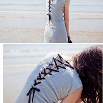 Vestido Espalda Corsé / Corset Back Dress 2WH175