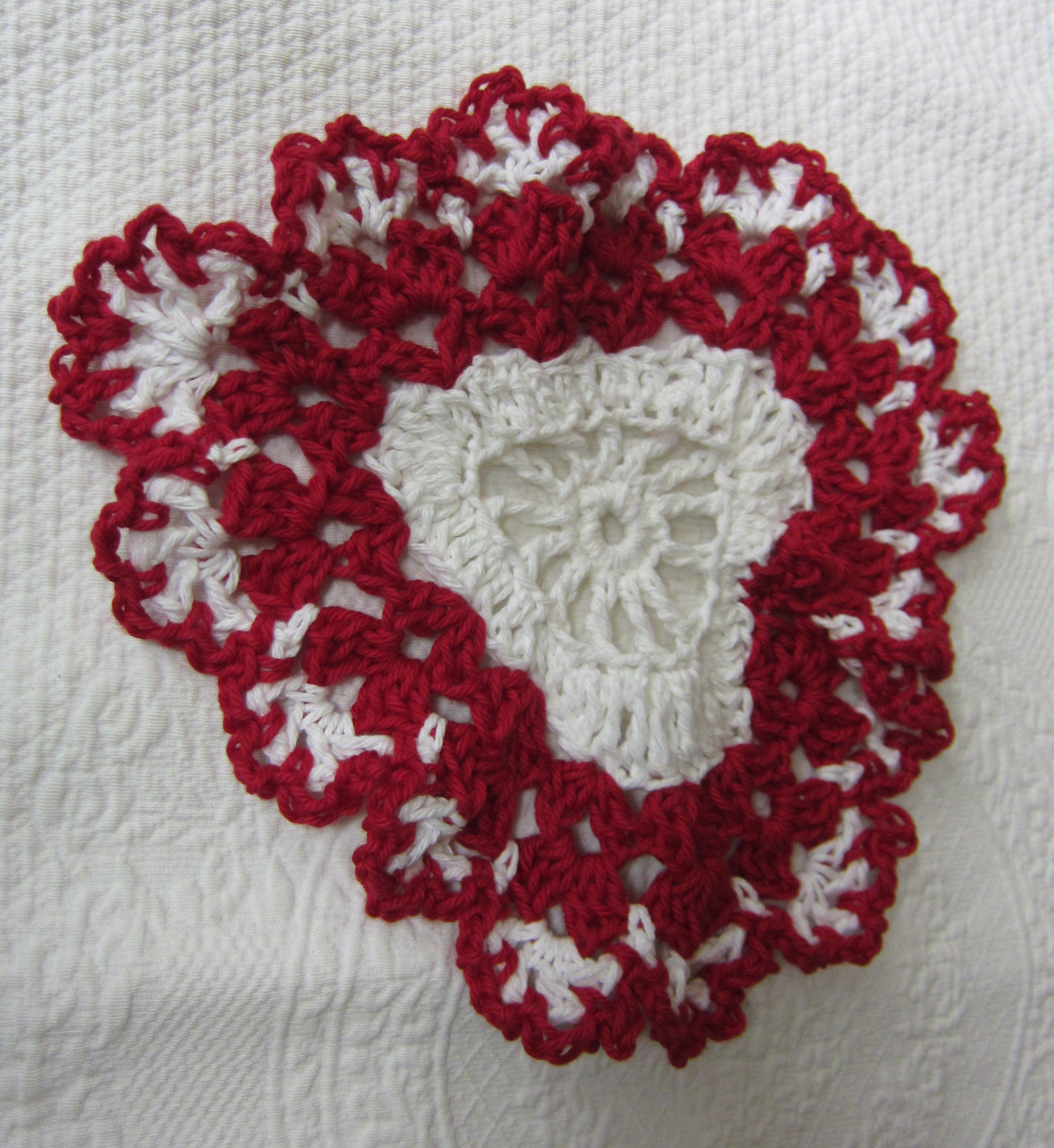Crochet Dishcloth,Washcloth,Cotton Dishcloths,Heart Shaped ...