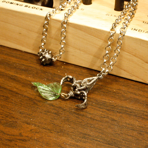 Filigree Fleur de Lis Necklace or Earrings