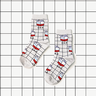 Milk box socks