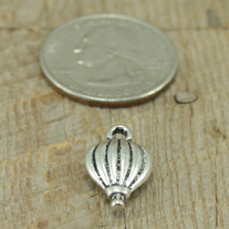 Hot Air Balloon Pewter Charm